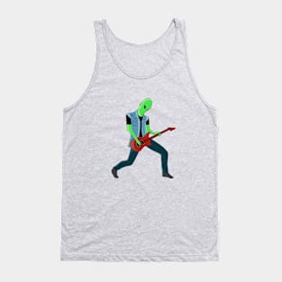 Alien guitarist Tank Top